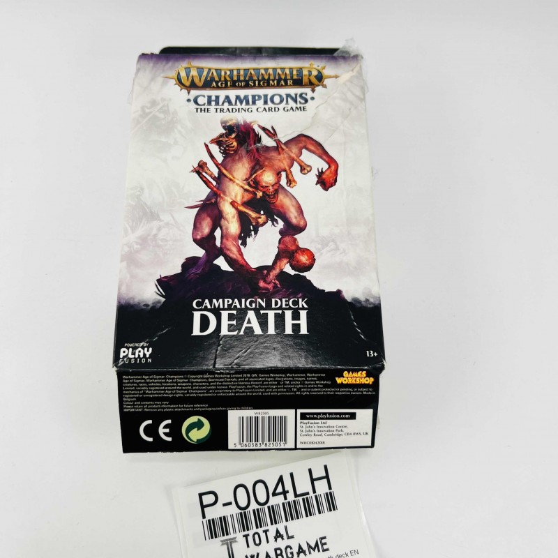 Champions the trading card game Death deck EN