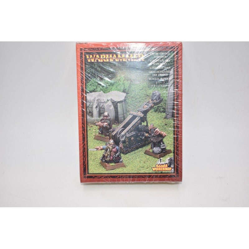 Dwarf grudge thrower sealed box 2000