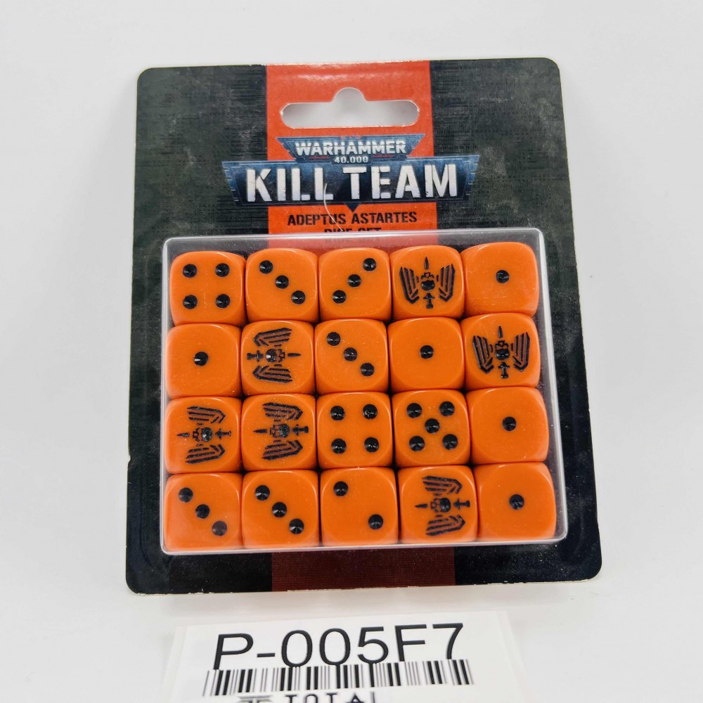 Kill Team : x20 Adeptus Astartes dice set sealed