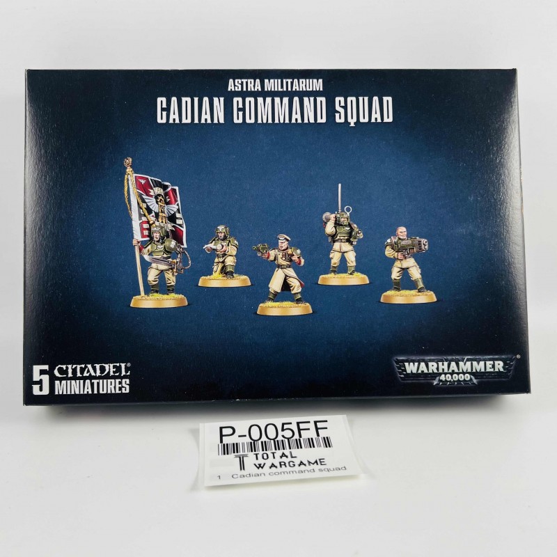 Cadian command squad