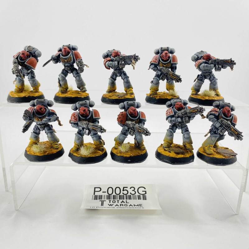 Primaris intercessors Carcharodons