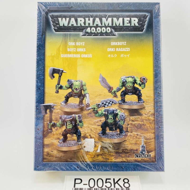 Boîte 4 boyz ork scellée