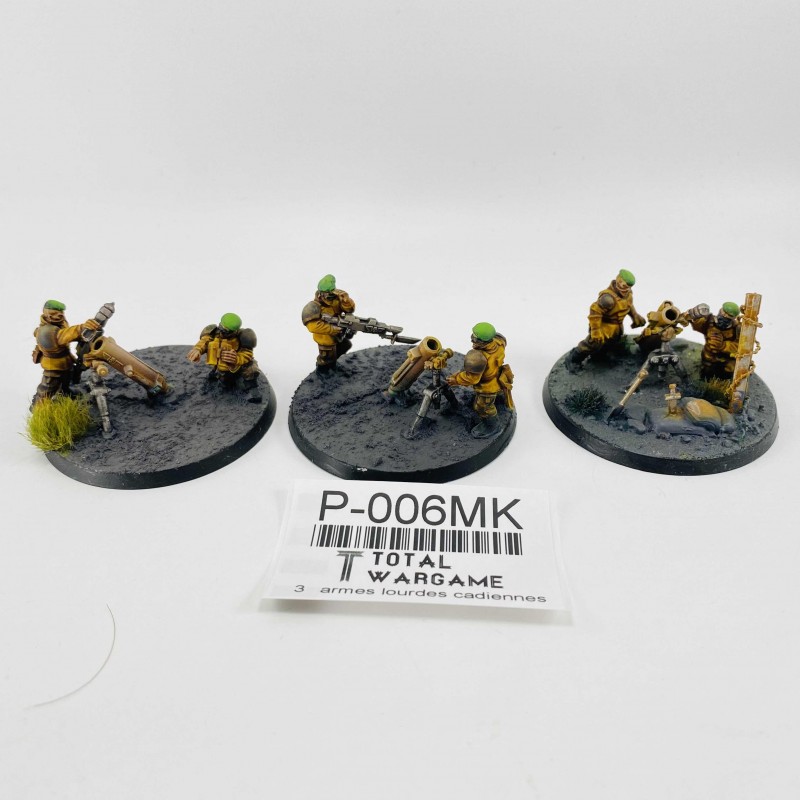 Cadian Heavy Weapon Squad