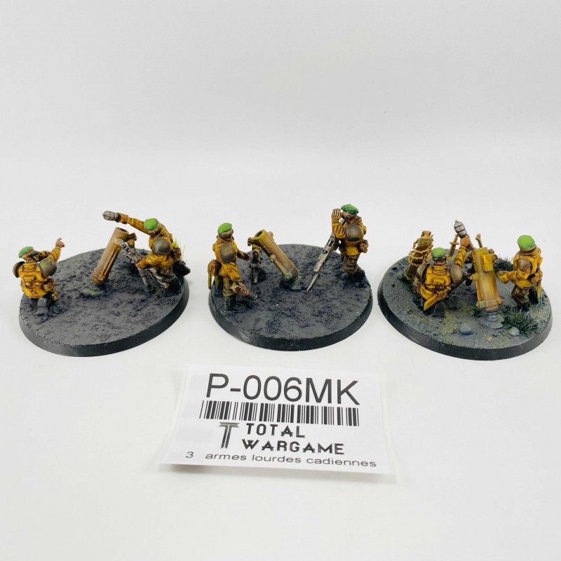 Cadian Heavy Weapon Squad