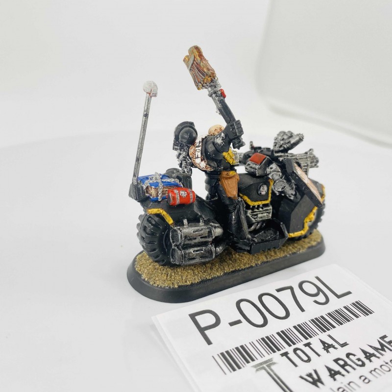 Chaplain on bike