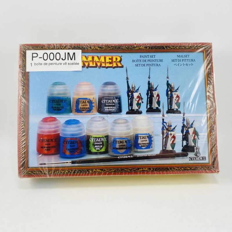 v8 paint set sealed