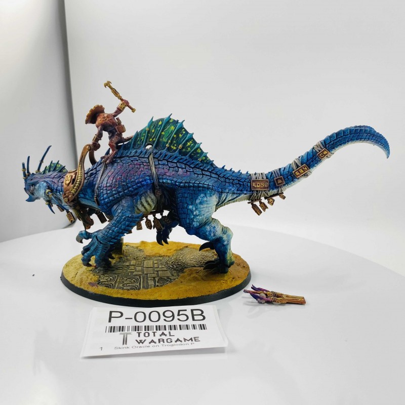 Skink Oracle on Troglodon