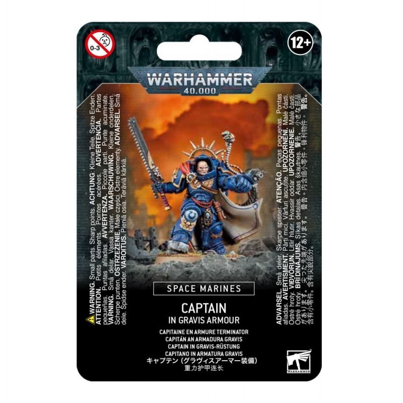 CAPITAINE EN ARMURE TERMINATOR / Captain in Gravis Armour