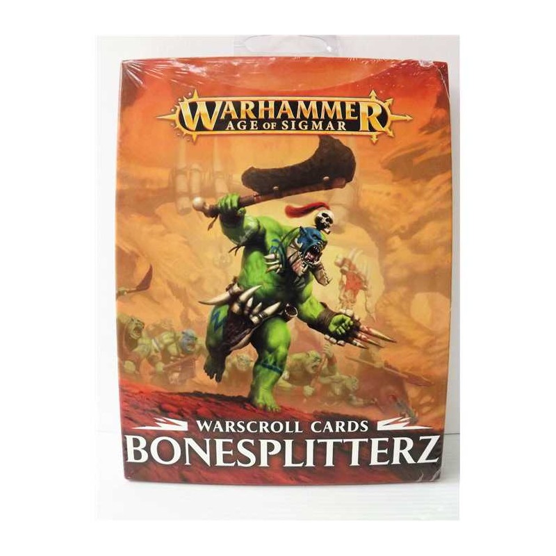 WARSCROLL CARDS: BONESPLITTERZ (FRA)