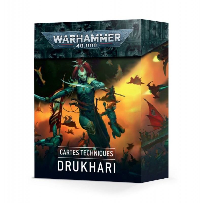 DATACARDS: DRUKHARI (FRANCAIS)