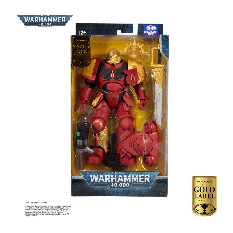 McFarlane Toys 7" Figure: Blood Angels Primaris Lieutenant (Gold Label Collection)