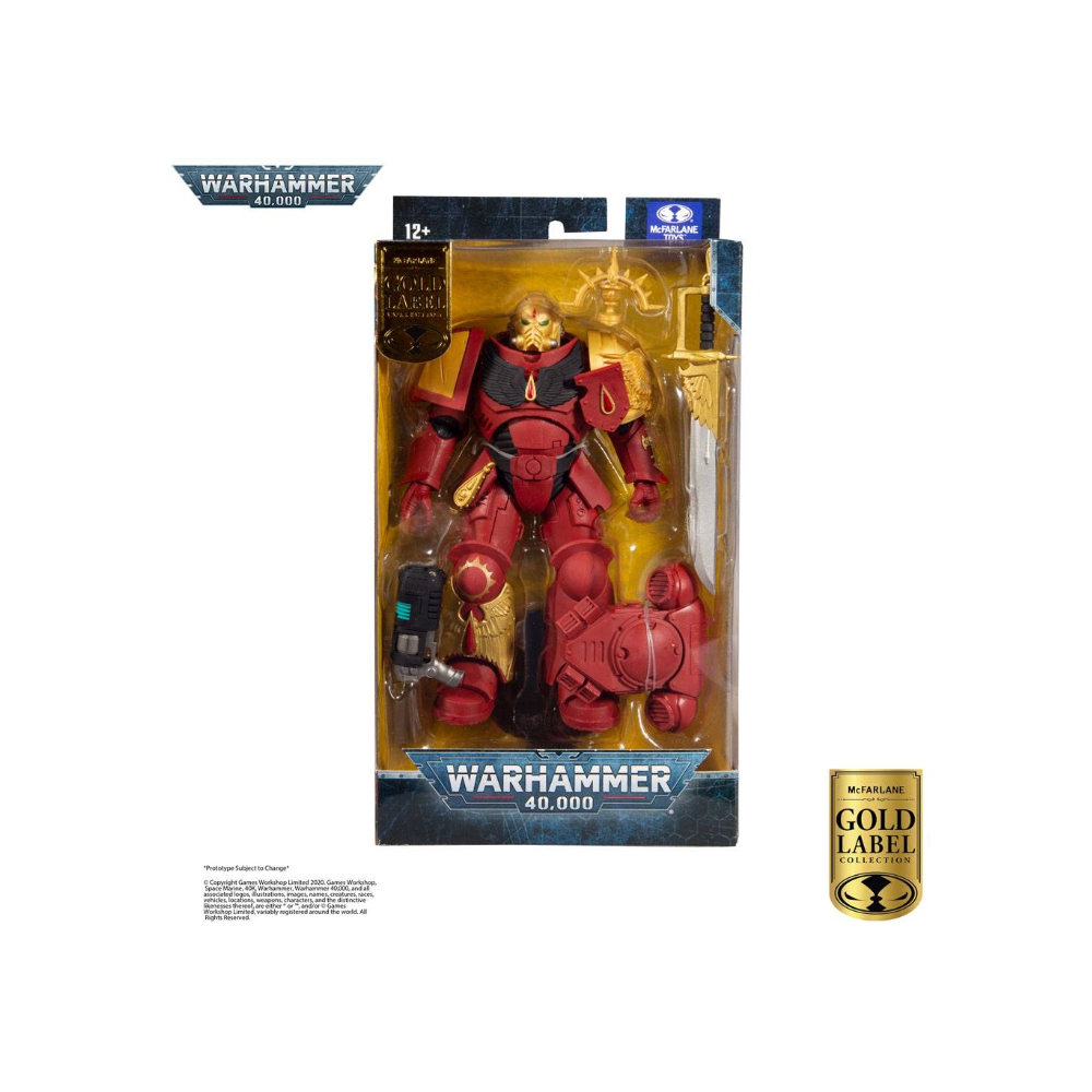 FIGURINE BLOOD ANGELS PRIMARIS LIEUTENANT (GOLD LABEL SERIES) 18 CM