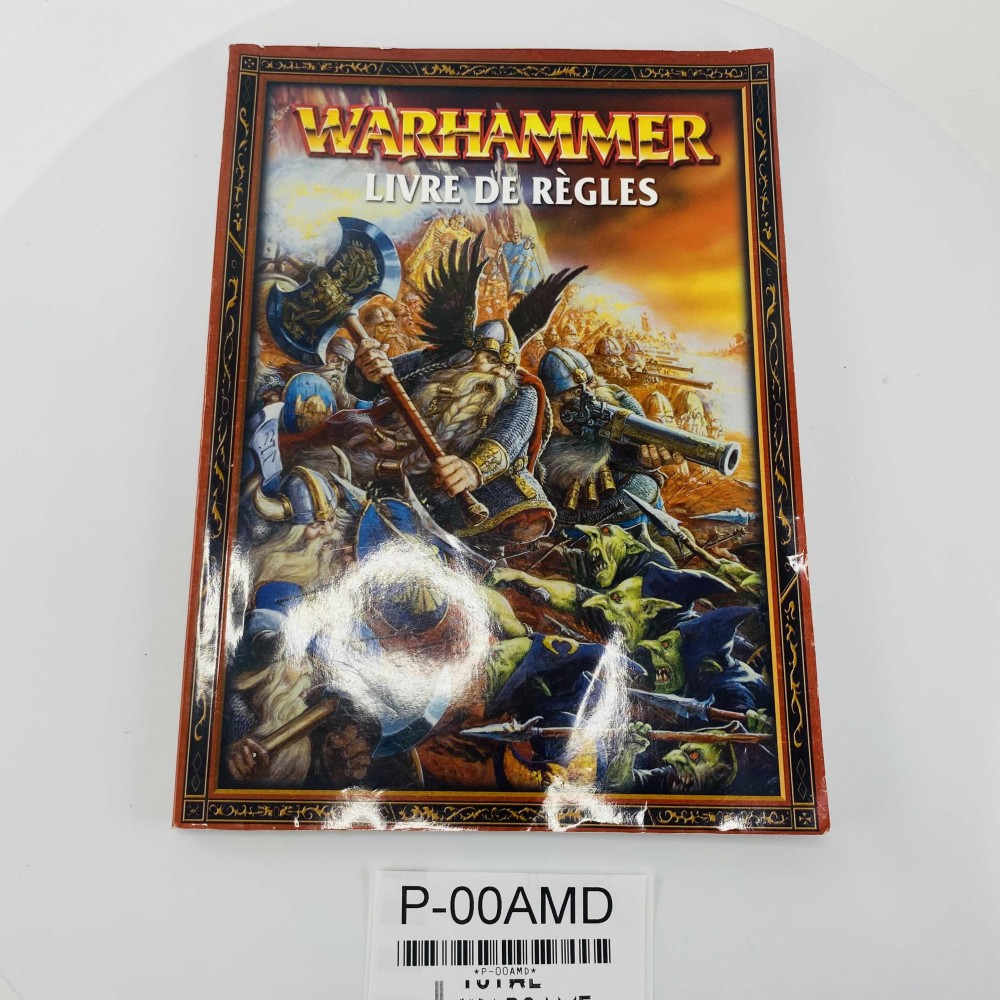 Livre de règle Warhammer le jeu des batailles fantastiques 2006 FR