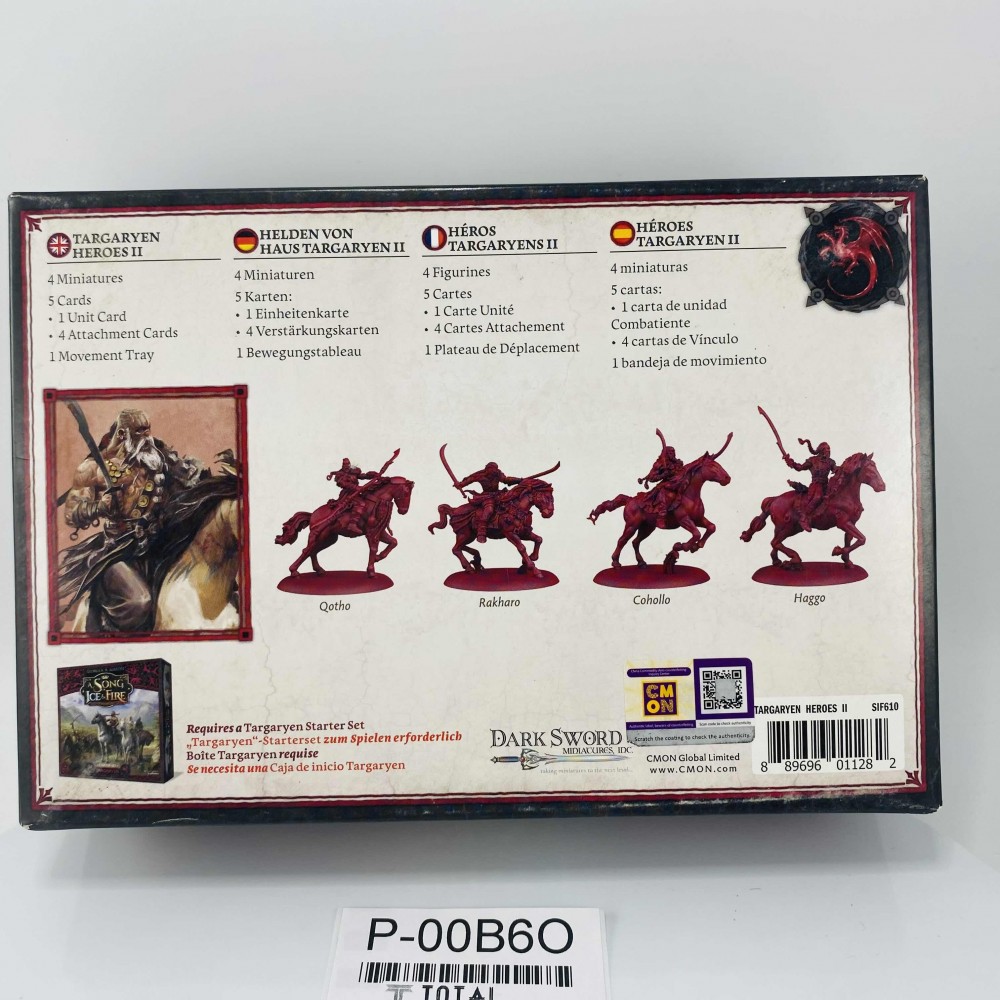 Targaryen heroes 2 box