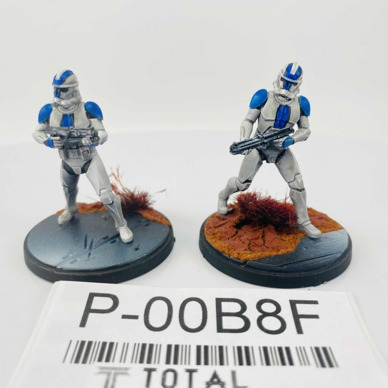 Soldats Clones de la 501e + Cartes FR