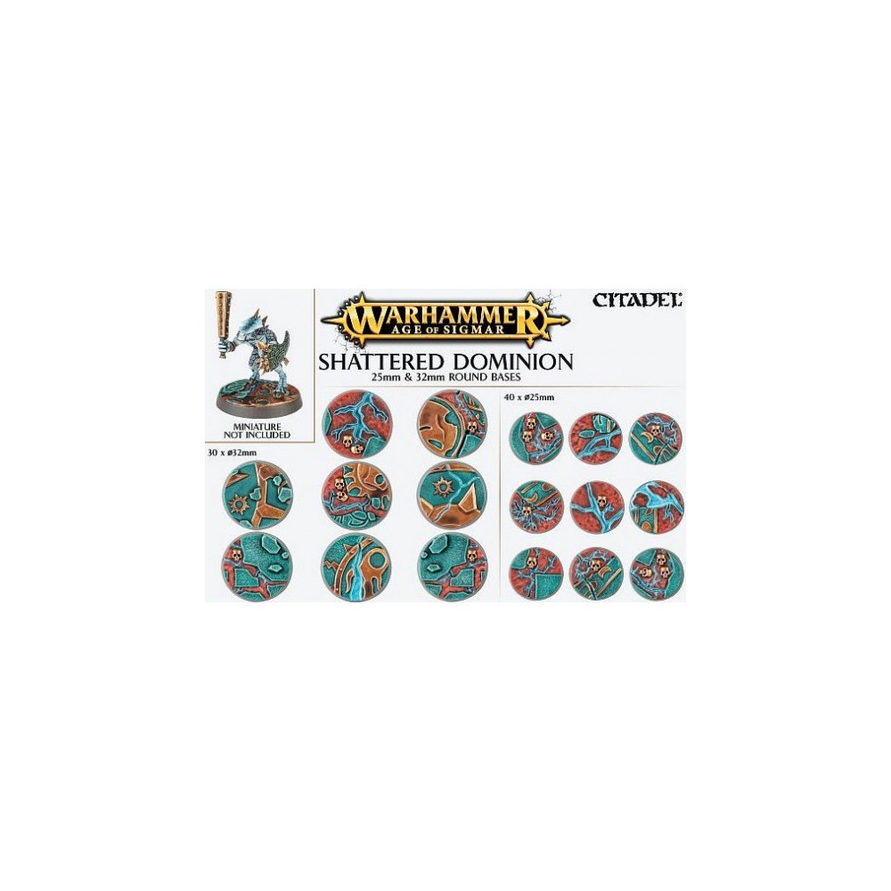 Shattered Dominion - 40 x 25mm & 30 x 32mm Round Bases