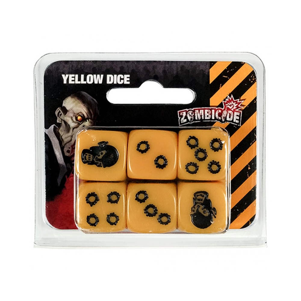 Zombicide : Set de Dés jaunes