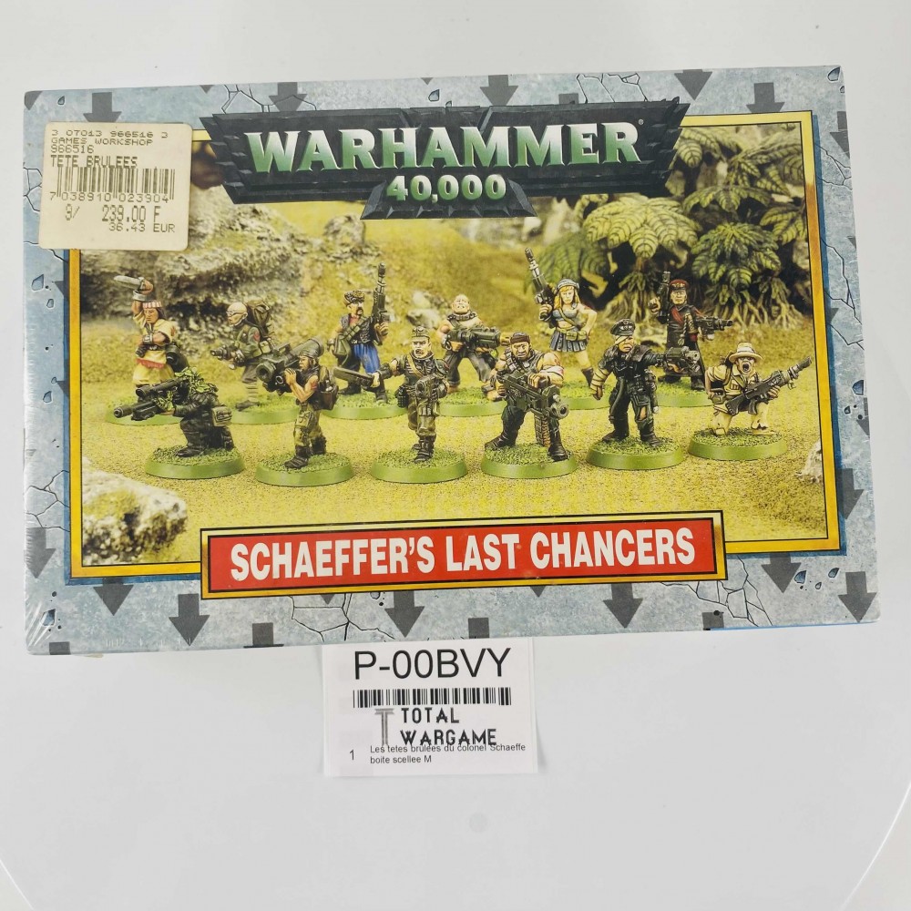 Schaeffer's last chancers sealed box