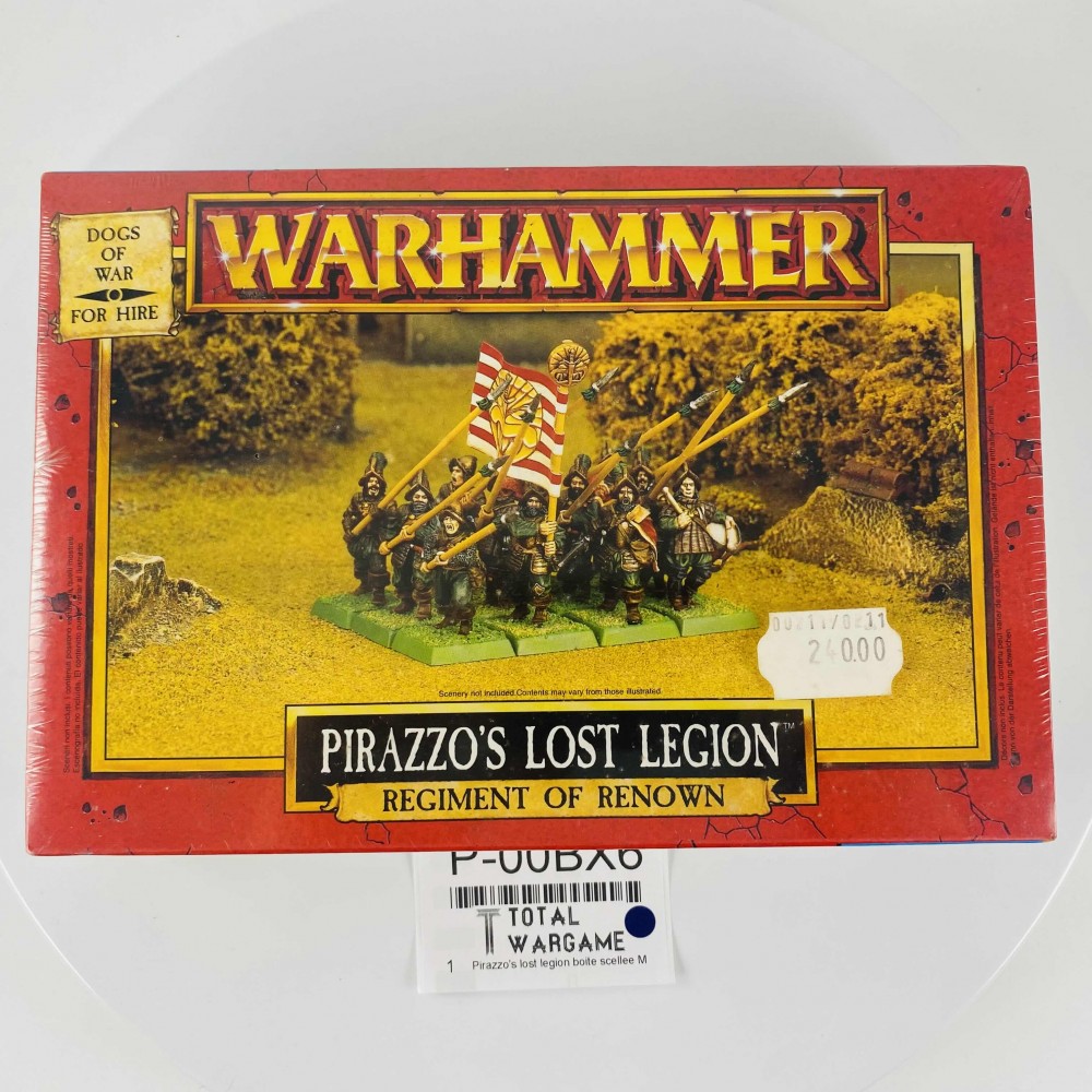 Pirazzo's lost legion sealed box