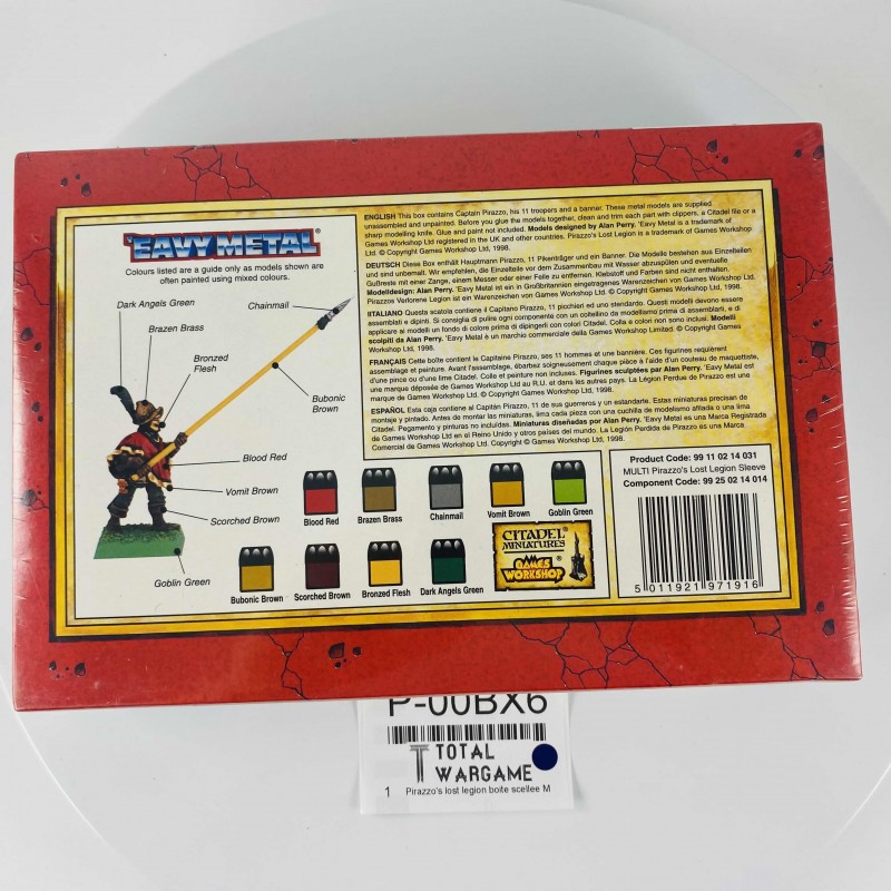 Pirazzo's lost legion sealed box