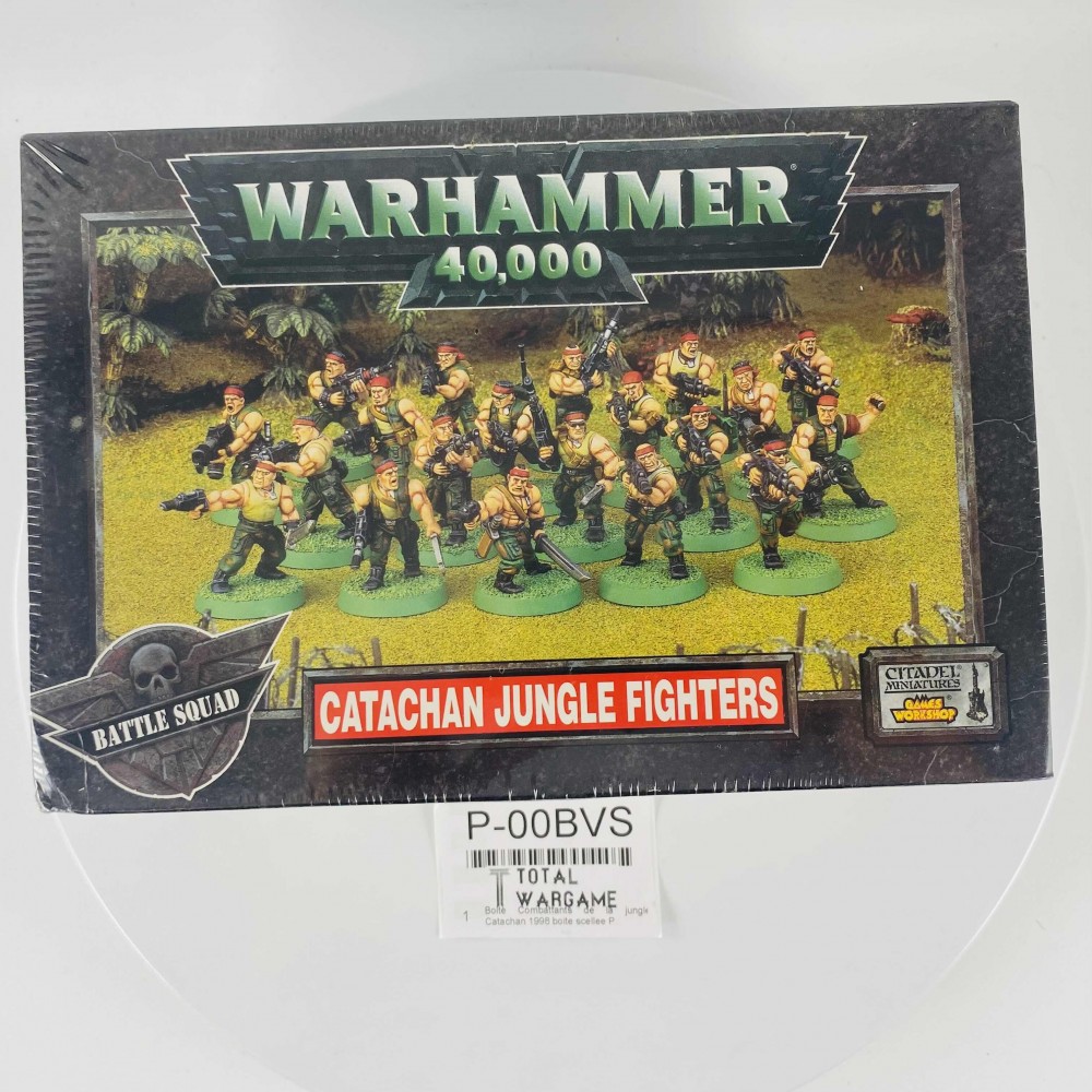 catachan jungle fighters box 1998 sealed box