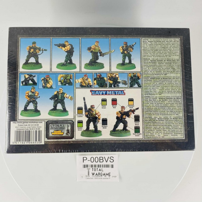 catachan jungle fighters box 1998 sealed box