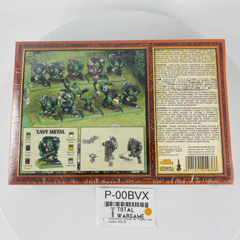 Ruglud's armoured orcs sealed box 2002