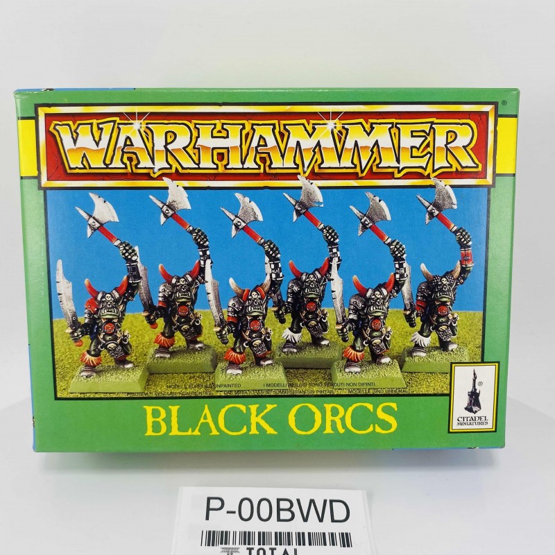 x6 black orcs boîte