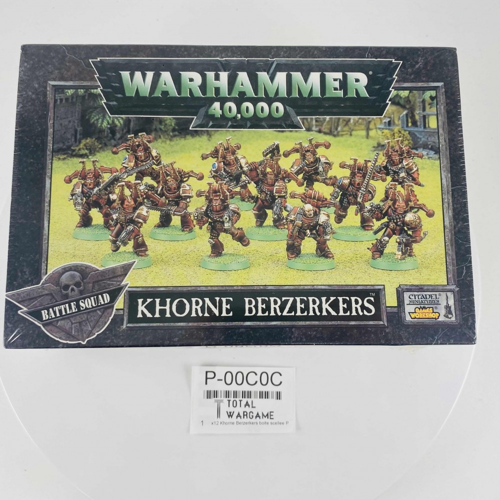 x12 Khorne Berzerkers boîte scellée