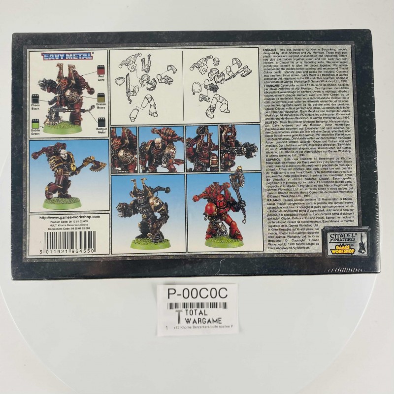 x12 Khorne Berzerkers sealed box