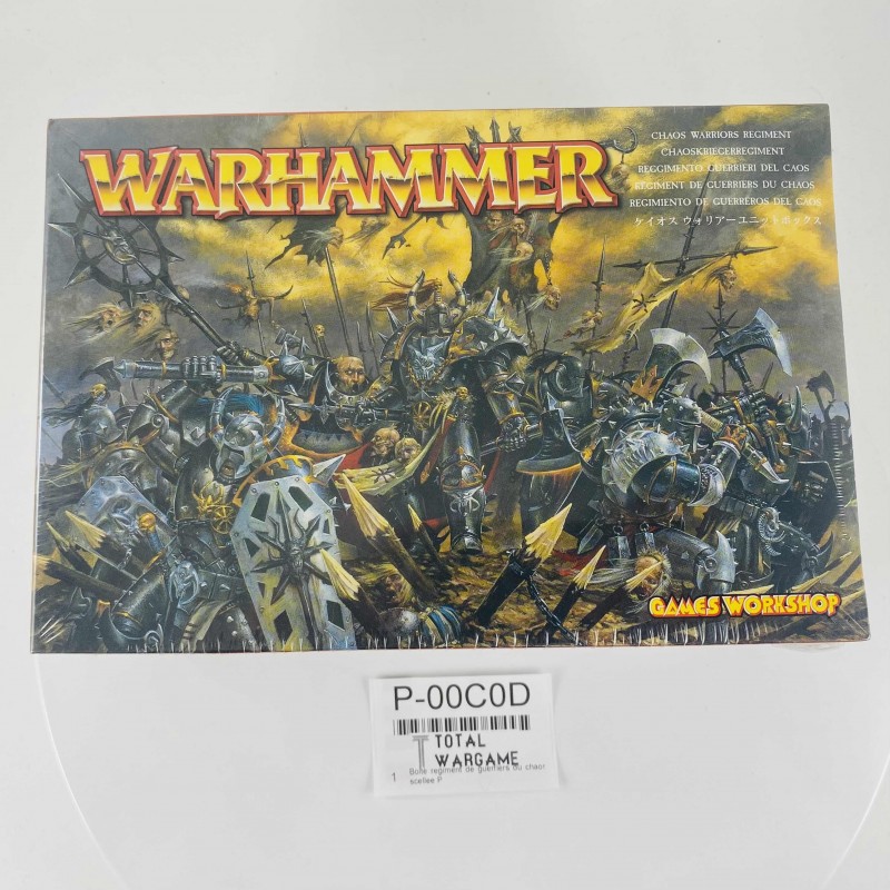 Warriors of chaos regiment box sealed