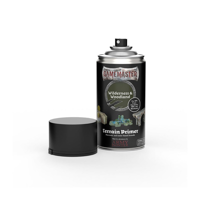 Bombe de sous couche GameMaster Terrain Primer: Wilderness & Woodlands