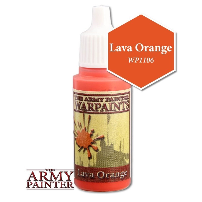 Lava Orange : Warpaints (18ML)