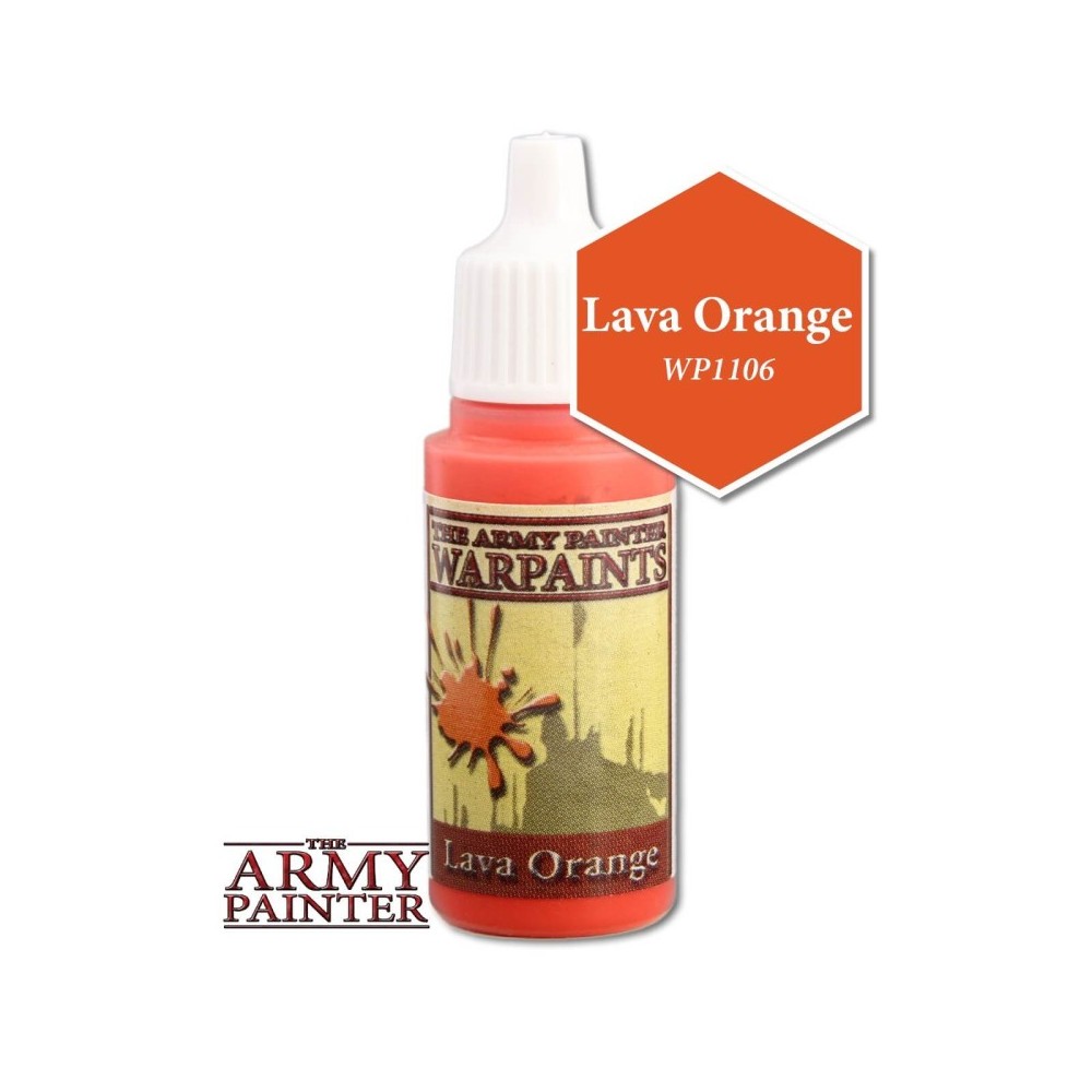 Lava Orange : Warpaints (18ML)