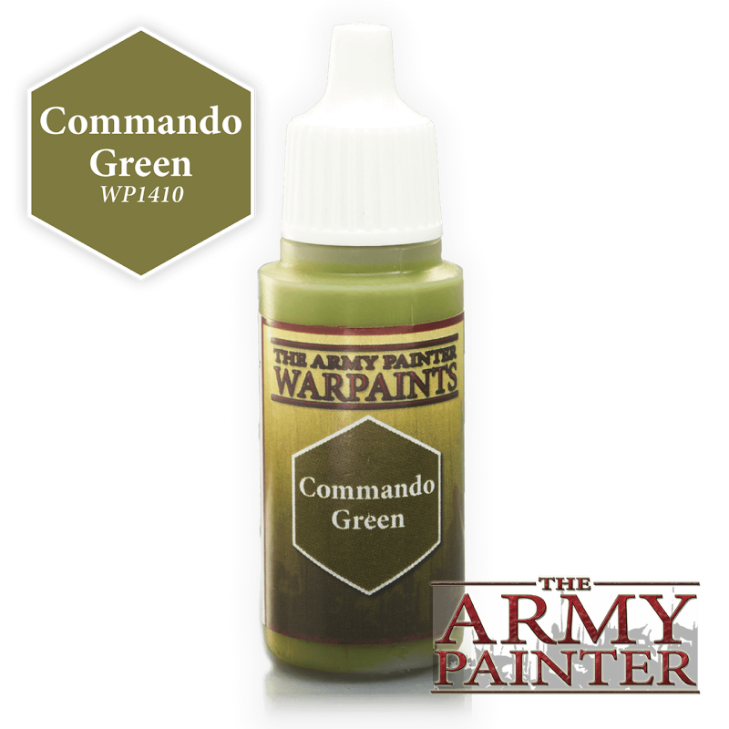 Commando Green : Warpaints (18ML)