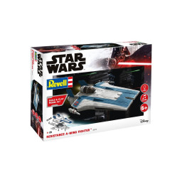 Revell Build & Play Res A-wing Fighter 1:44 blue