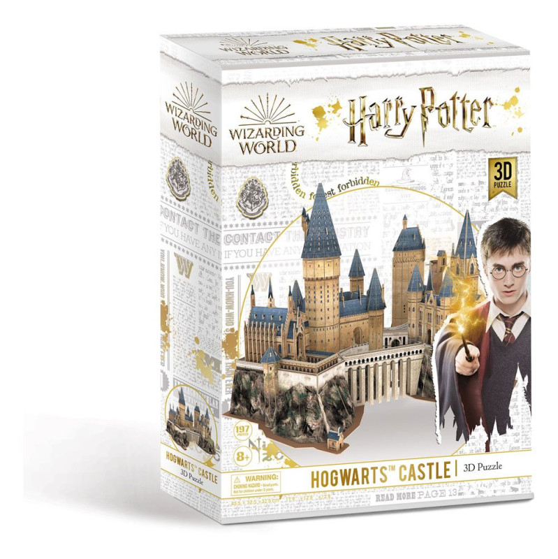 Harry Potter - Puzzle 3D Château de Poudlard 197 pièces