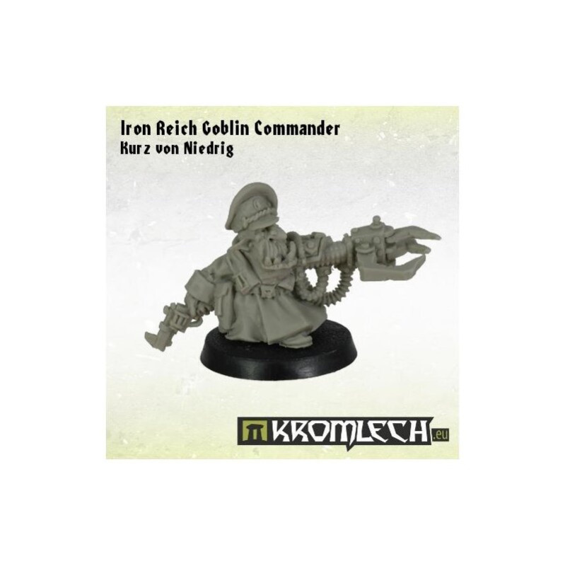 Orc Iron Reich Goblin Commander Kurz Von Niedrig