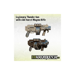 Legionary Thunder Gun with side-barrel Magma Rifle