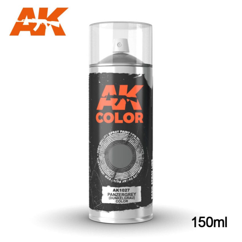 Panzergrey (Dunkelgrau) Spray 150ml - AK