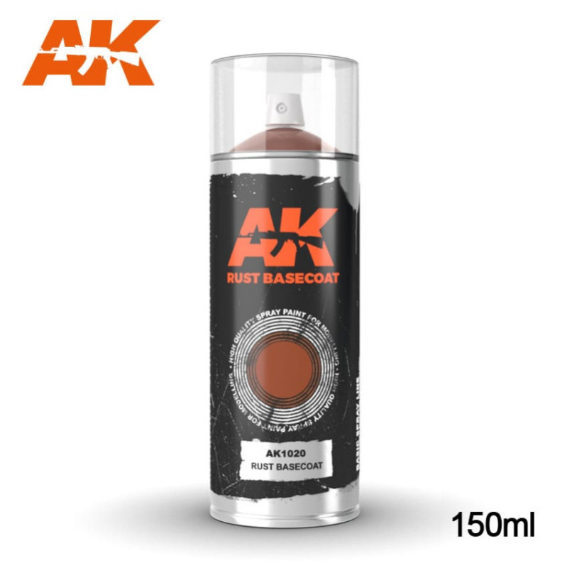 Rust Basecoat Spray 150ml - AK