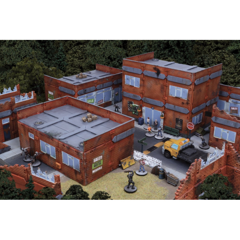 Battle Zones Modular Plastic 20th century brick Scenary