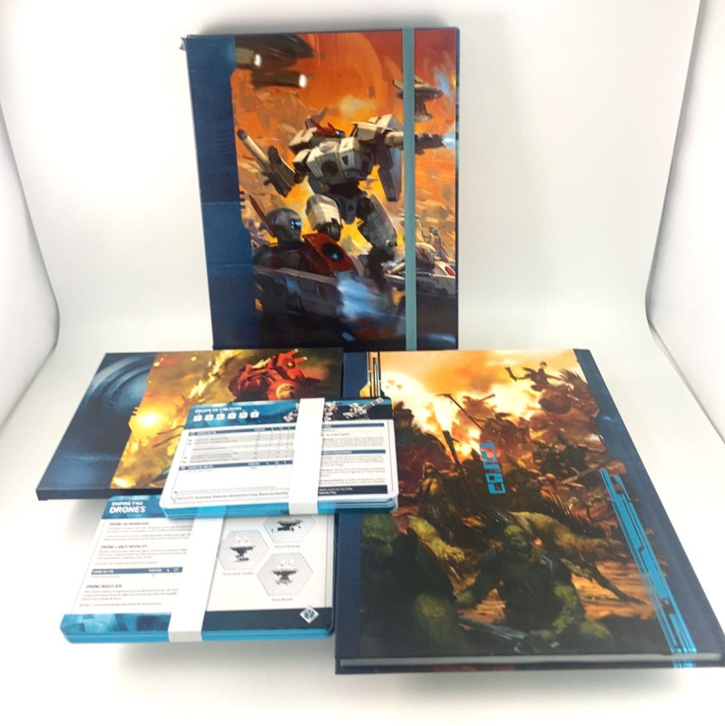 T'au Empire Codex V10 edition limitée + cartes FR