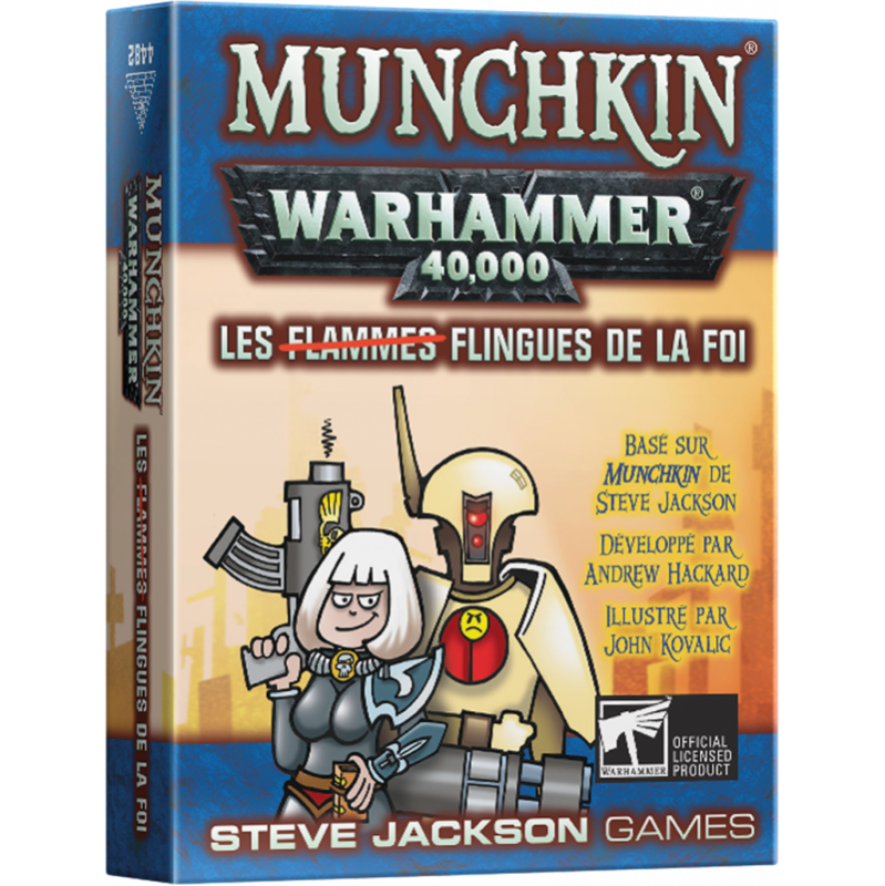 MUNCHKIN WARHAMMER 40K : FLINGUES DE LA FOI (EXT)