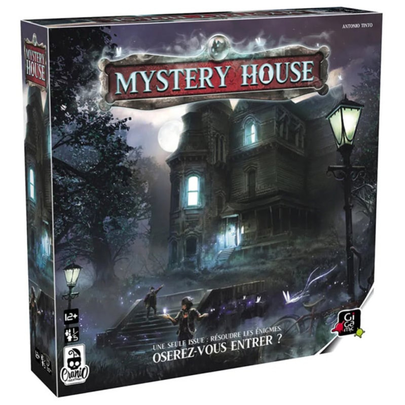 Mystery house - Gigamic - Jeux d'enquête et Escape game français