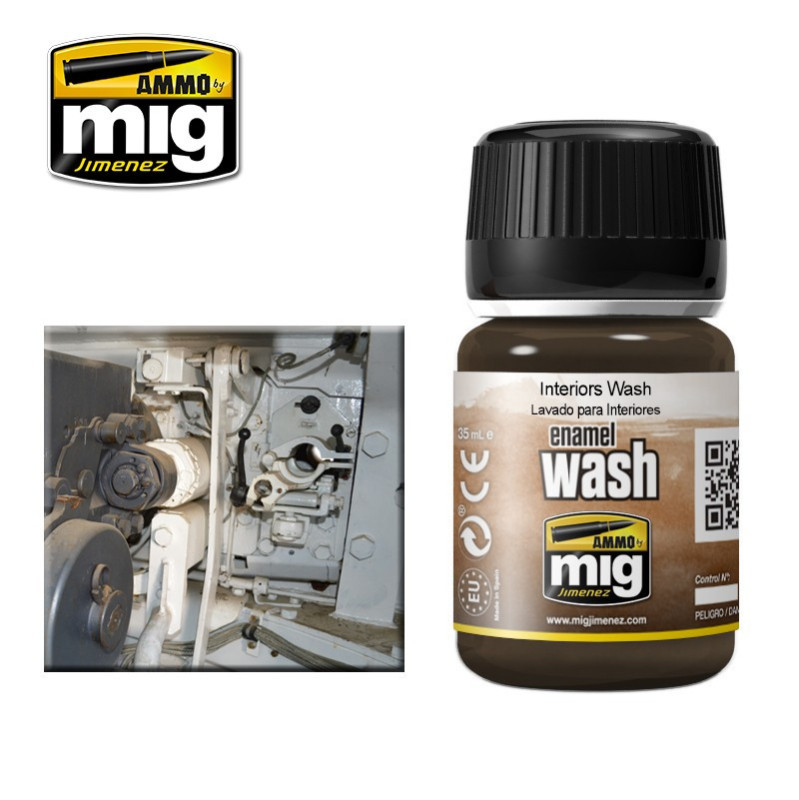 Interiors wash enamel wash A.MIG-1003 (35ml)