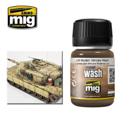 US modern vehicles wash enamel wash A.MIG-1007 (35ml)