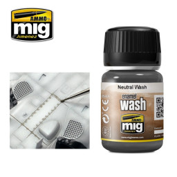 Neutral wash enamel wash A.MIG-1010 (35ml)