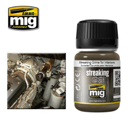 Streaking grime for interiors streaking effects A.MIG-1200 (35ml)