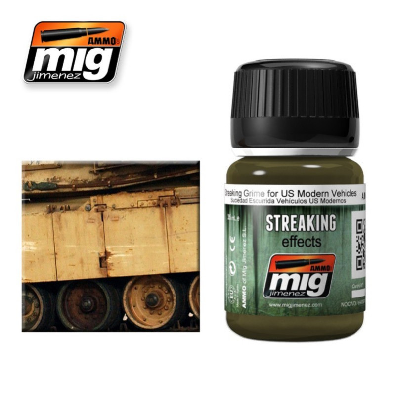 Streaking grime for US modern vehicles streaking effects A.MIG-1207 (35ml)